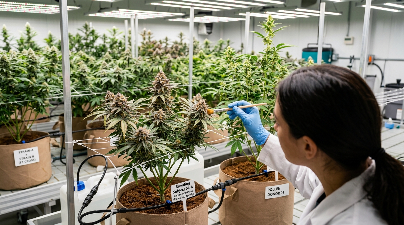 Creating New Cannabis Varieties: An Overview of Breeding Methods