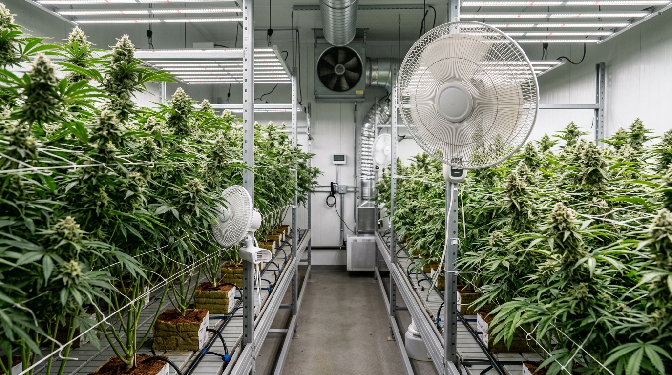 Crucial Role of Air Circulation in Cannabis Cultivation