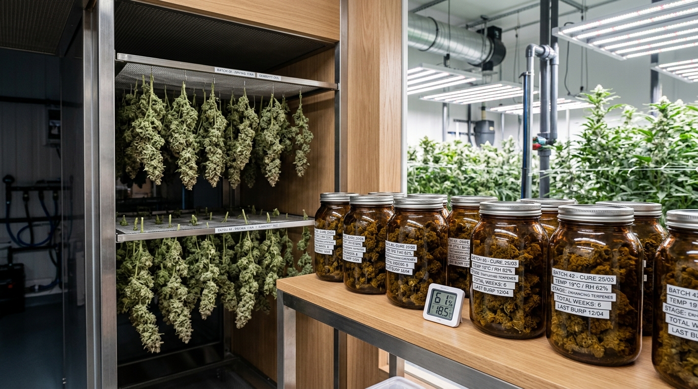 Curing vs. Drying Cannabis: Key Differences and Why Curing is Essential