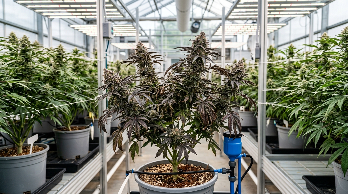 Dark Leaves on Mature Cannabis Plants: Causes and Remedies