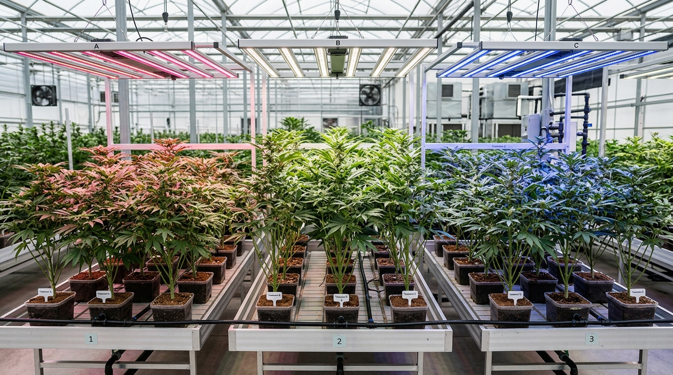 Discovering How Color Spectrum Affects Plant Development with LEDs