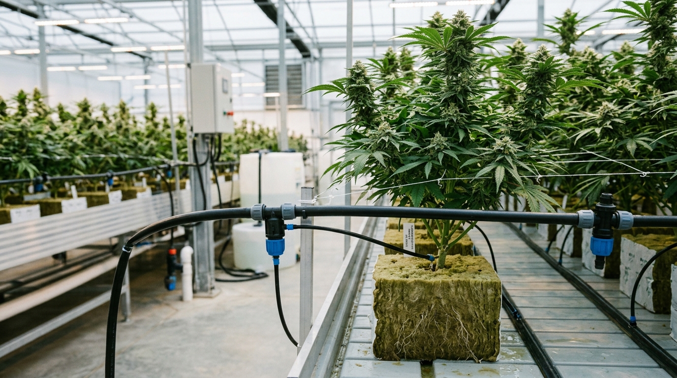 Drip Irrigation in Cannabis Hydroponics: Maximizing Efficiency and Nutrient Delivery