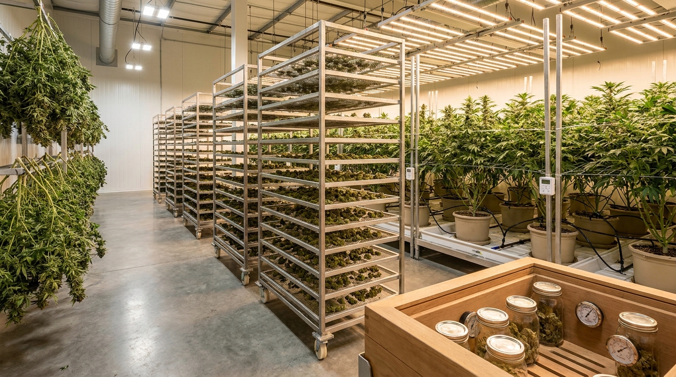Drying and Curing Cannabis Buds: Best Practices