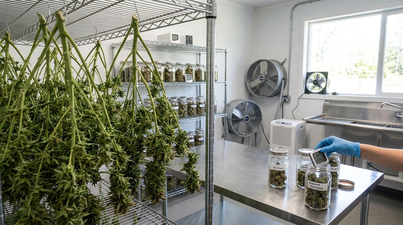 Drying and Curing Cannabis Flowers: Best Practices for Optimal Flavor and Potency