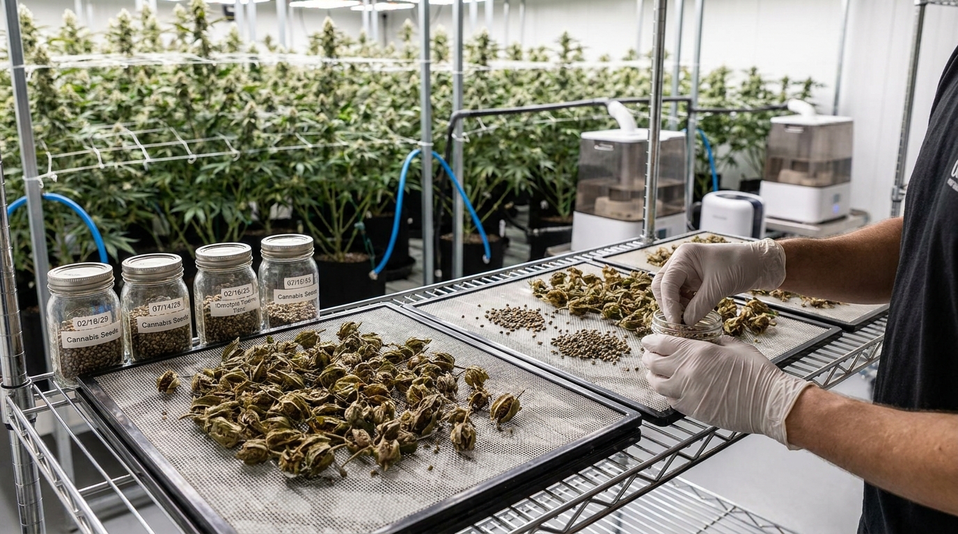 Drying and Storing Cannabis Seeds: Preserving Viability for Future Cultivation
