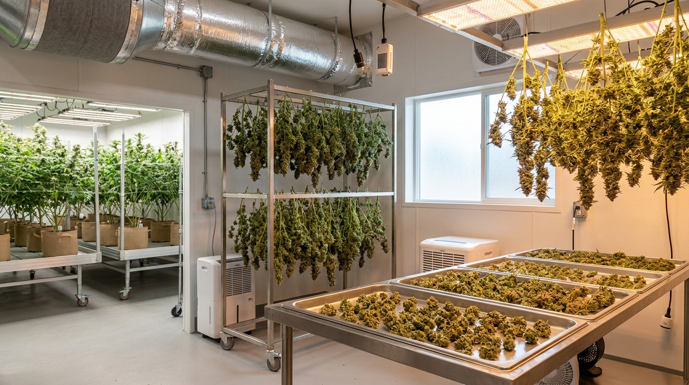 Drying Cannabis for Extraction: Best Practices for Concentrate Production