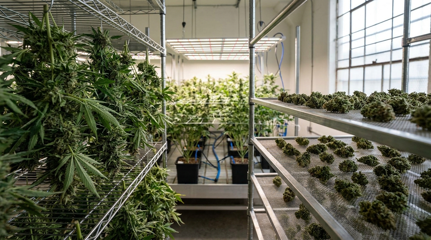 Drying Cannabis on the Stem vs. Bud Separation: Pros and Cons