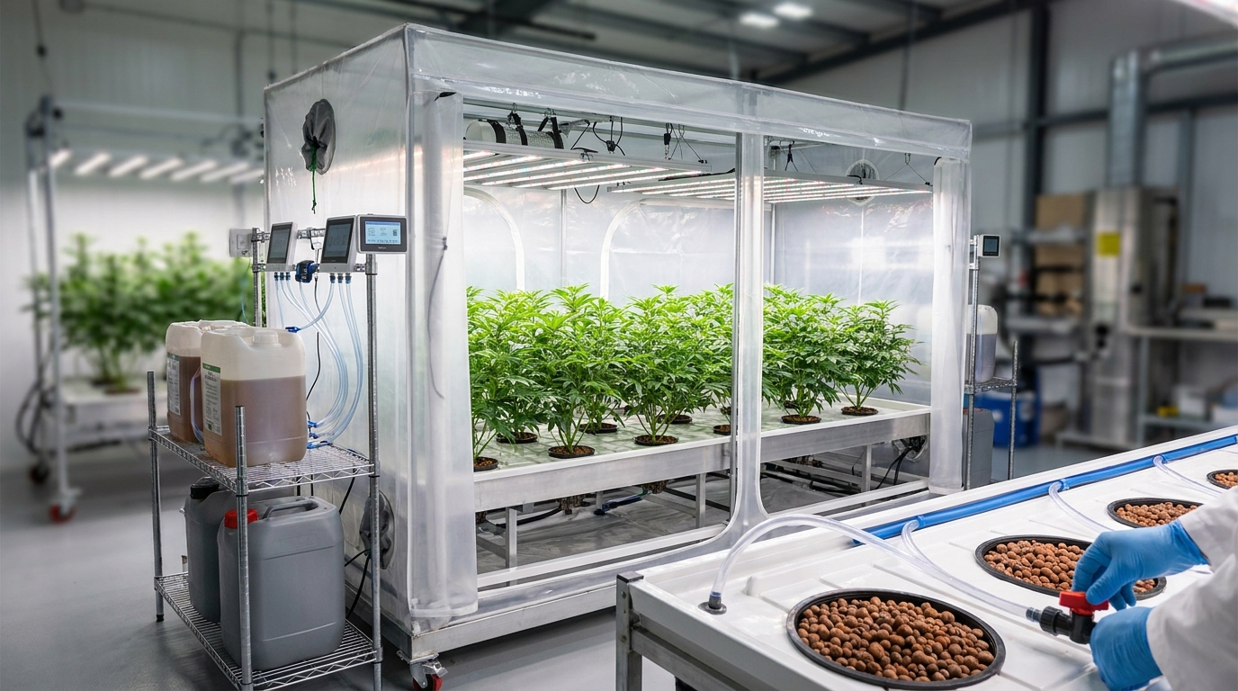 Efficiency Unveiled: Mastering the Setup of a Hydroponics Tent for Precise Indoor Gardening