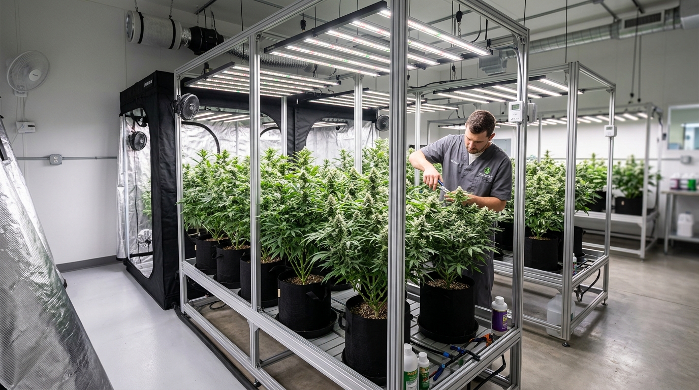 Growing Cannabis in Small Spaces: Tips for Limited Square Footage