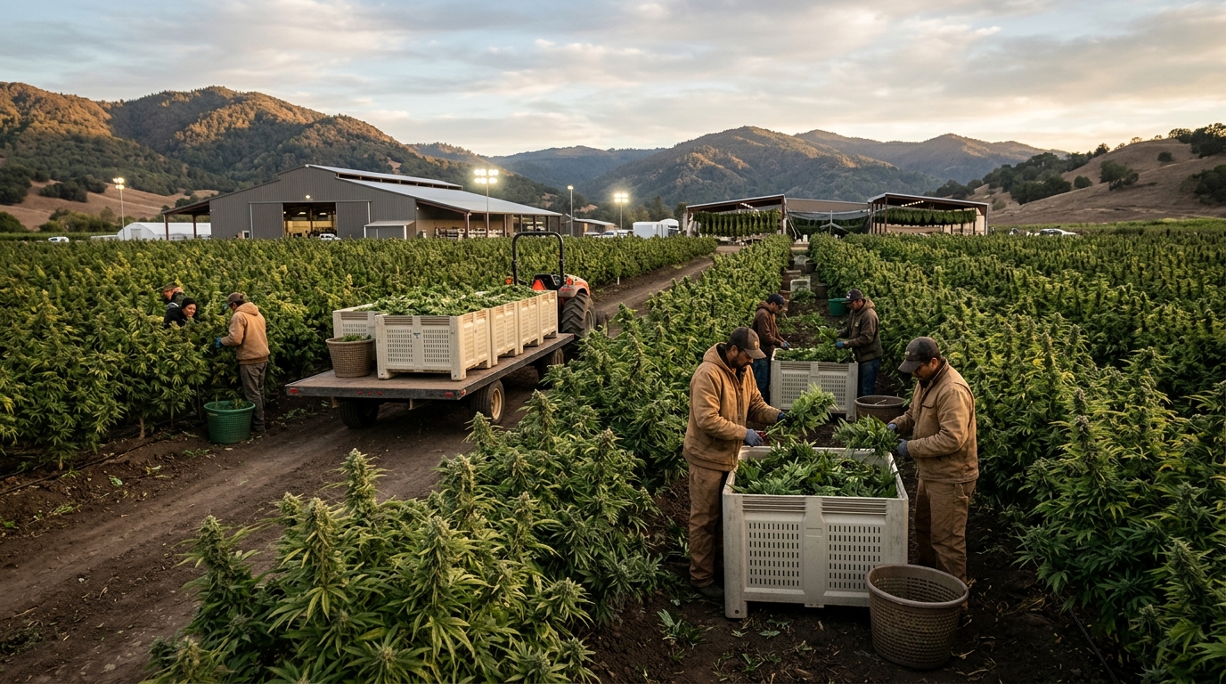 Harvesting Outdoor-Grown Cannabis: Managing Challenges and Maximizing Yield