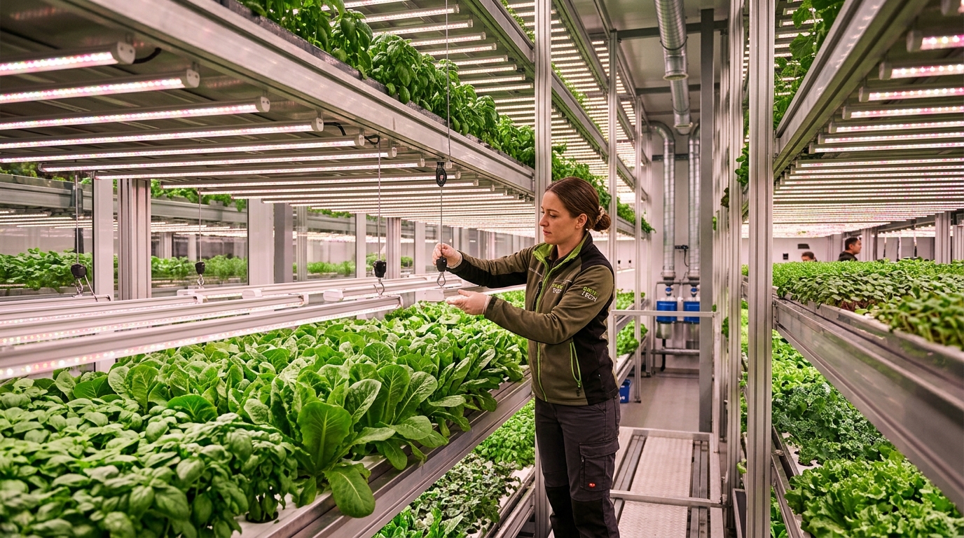 How the Correct Placement of LED Grow Lights Boosts Plant Growth