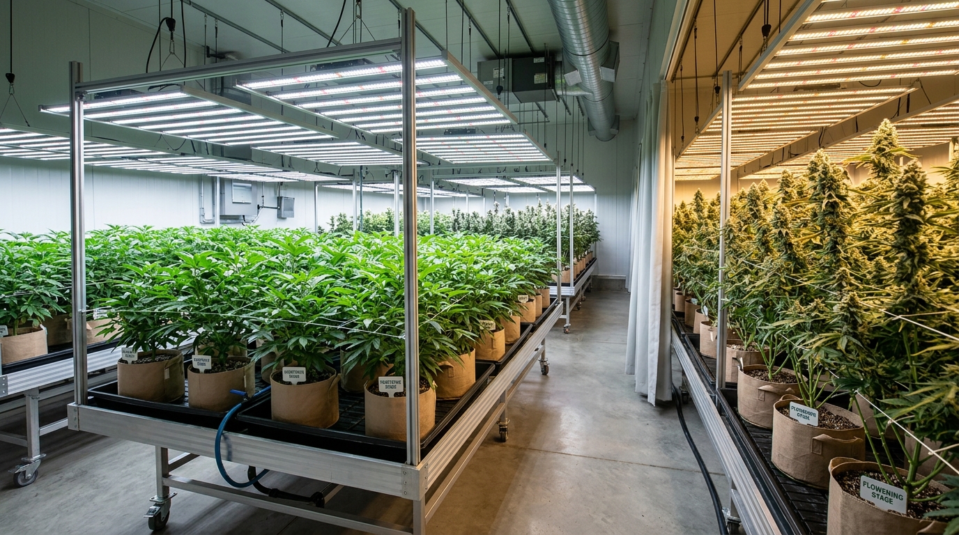 Managing Light Cycles: Vegetative Stage vs. Flowering Stage