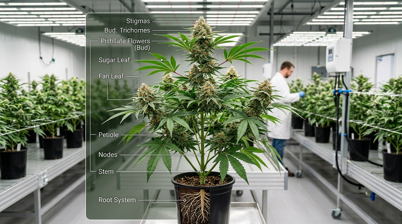 Marijuana Plant Anatomy - Everything You Need to Know