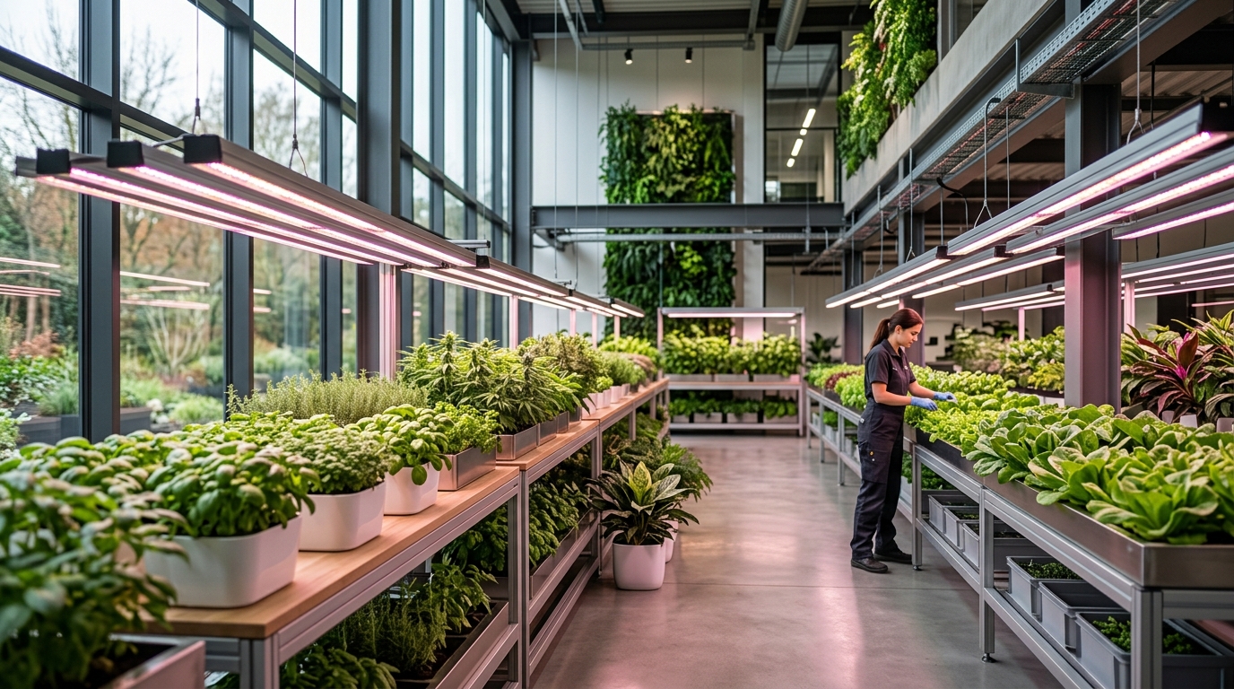 Smart Ways to Integrate LED Grow Lights into Your Garden Design