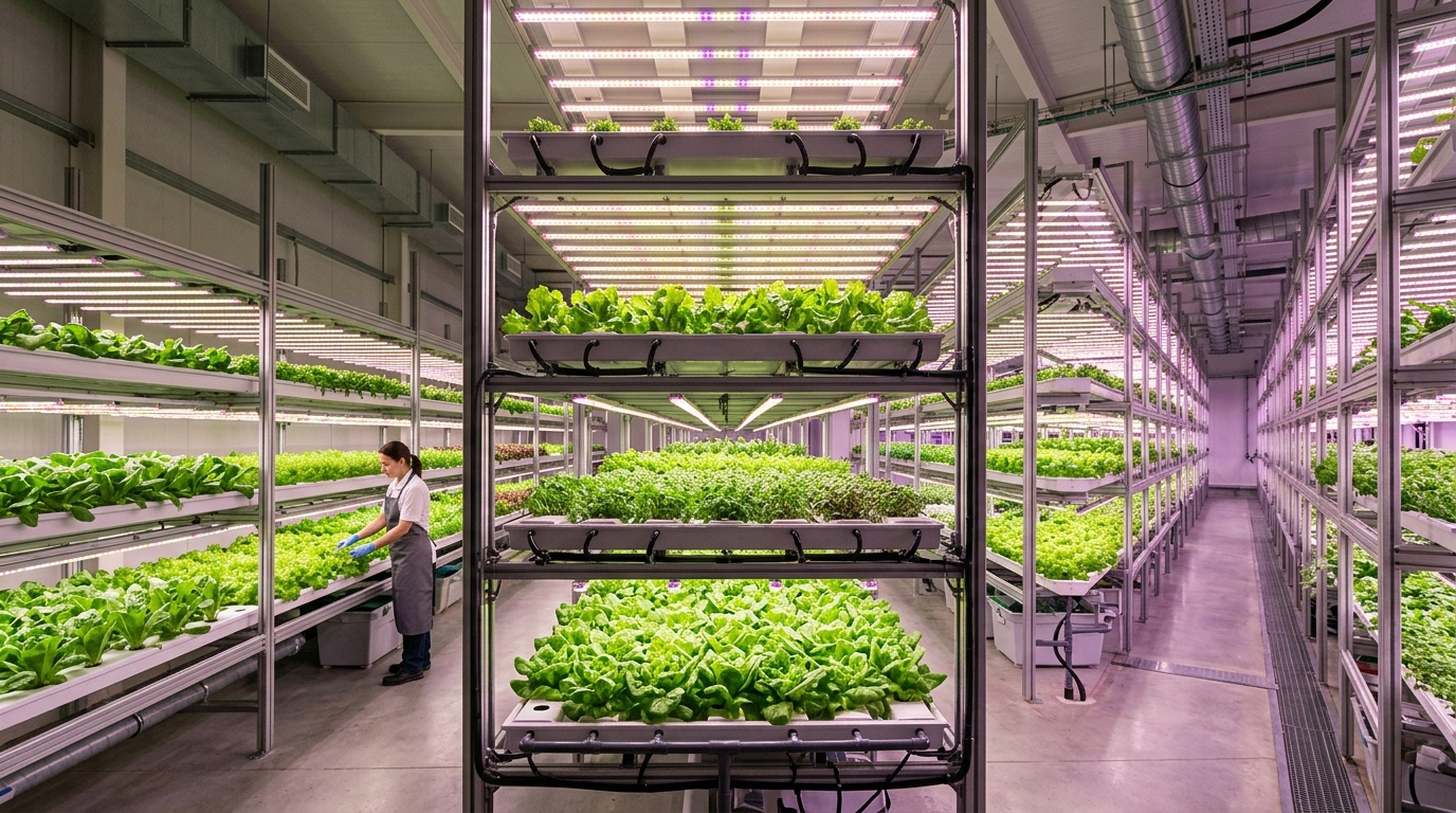 The Role of LED Grow Lights in Efficient Year-Round Crop Production