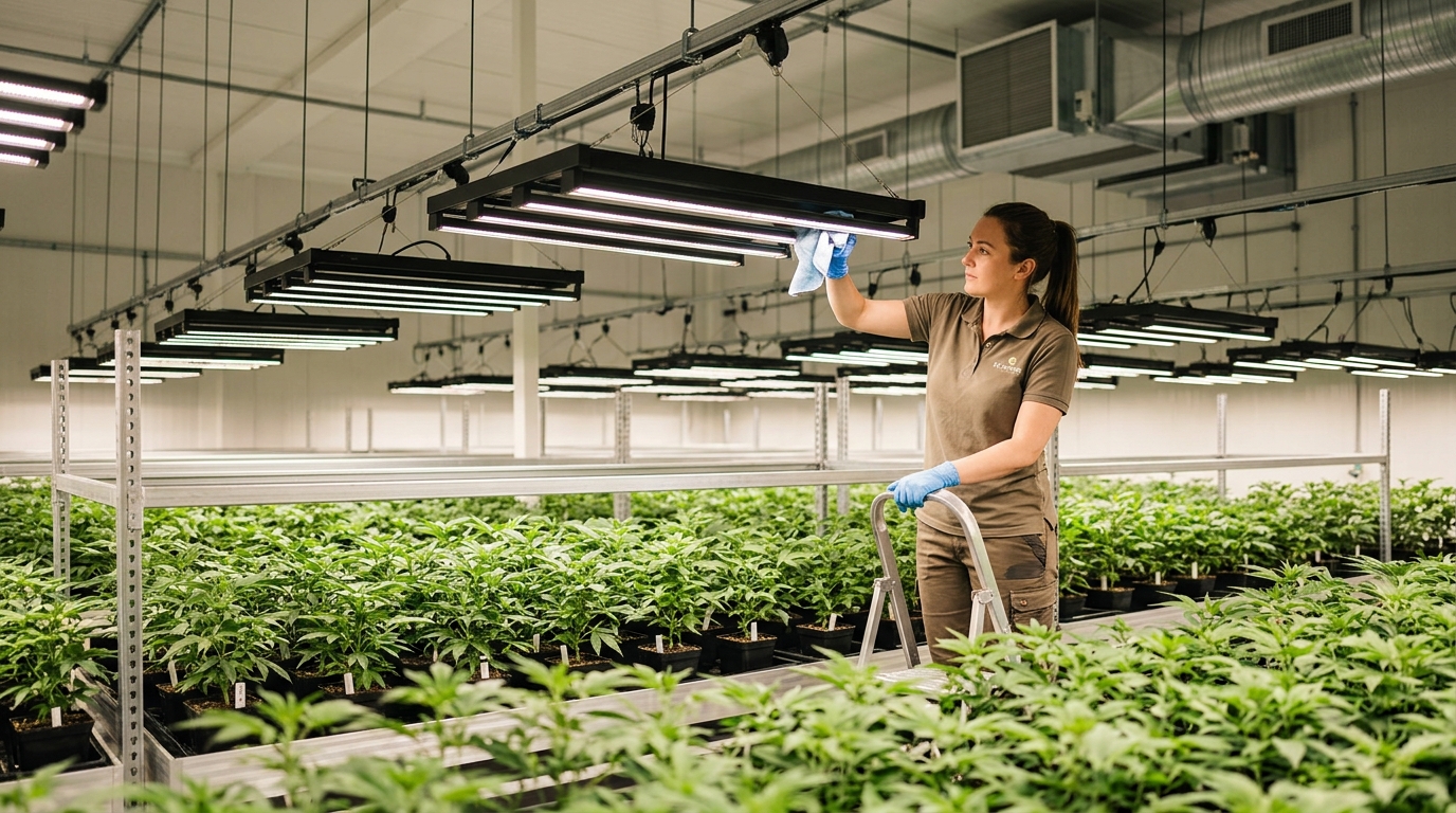 The Ultimate LED Grow Light Maintenance Guide for Beginners