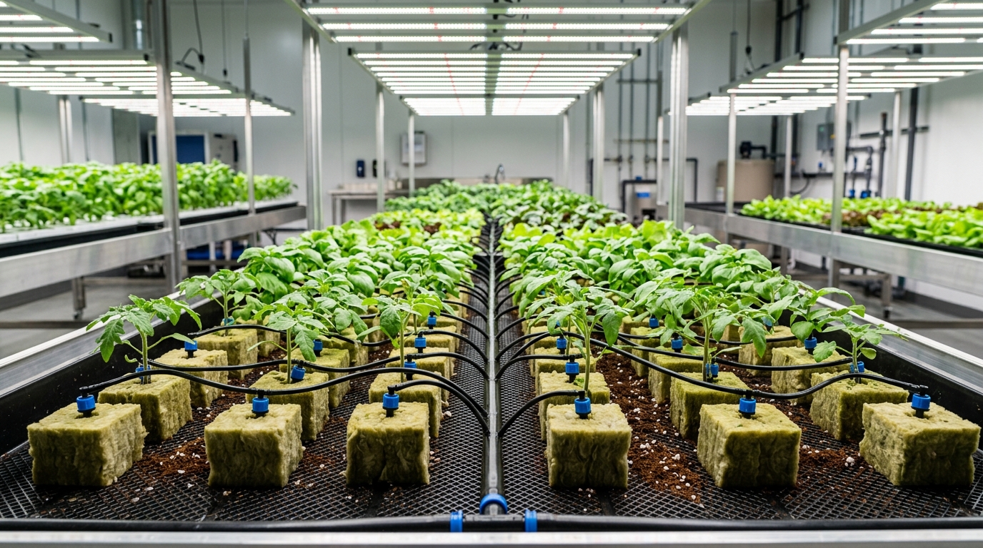 Unlocking Gardening Efficiency and Growth with 4'x4' MicroDrip Irrigation Using 4-Inch Wool